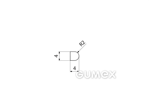 SILIKONPROFILE D-FORM